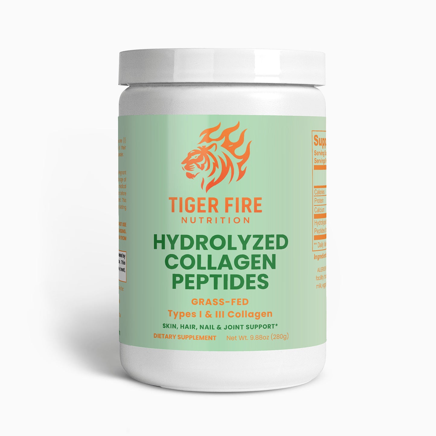 Grass-Fed Hydrolyzed Collagen Peptides (Types I & III)