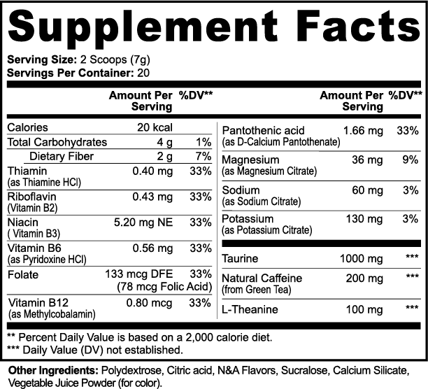 Pure Energy - Tropical Mix