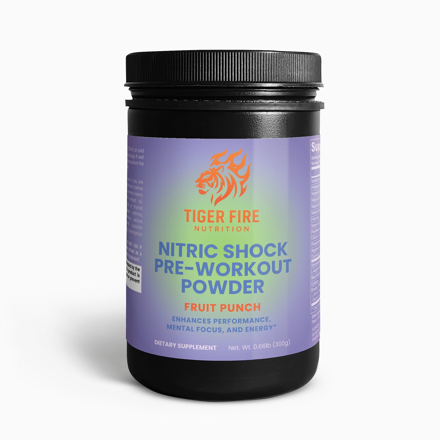 Nitric Shock Pre-Workout Powder (Fruit Punch)