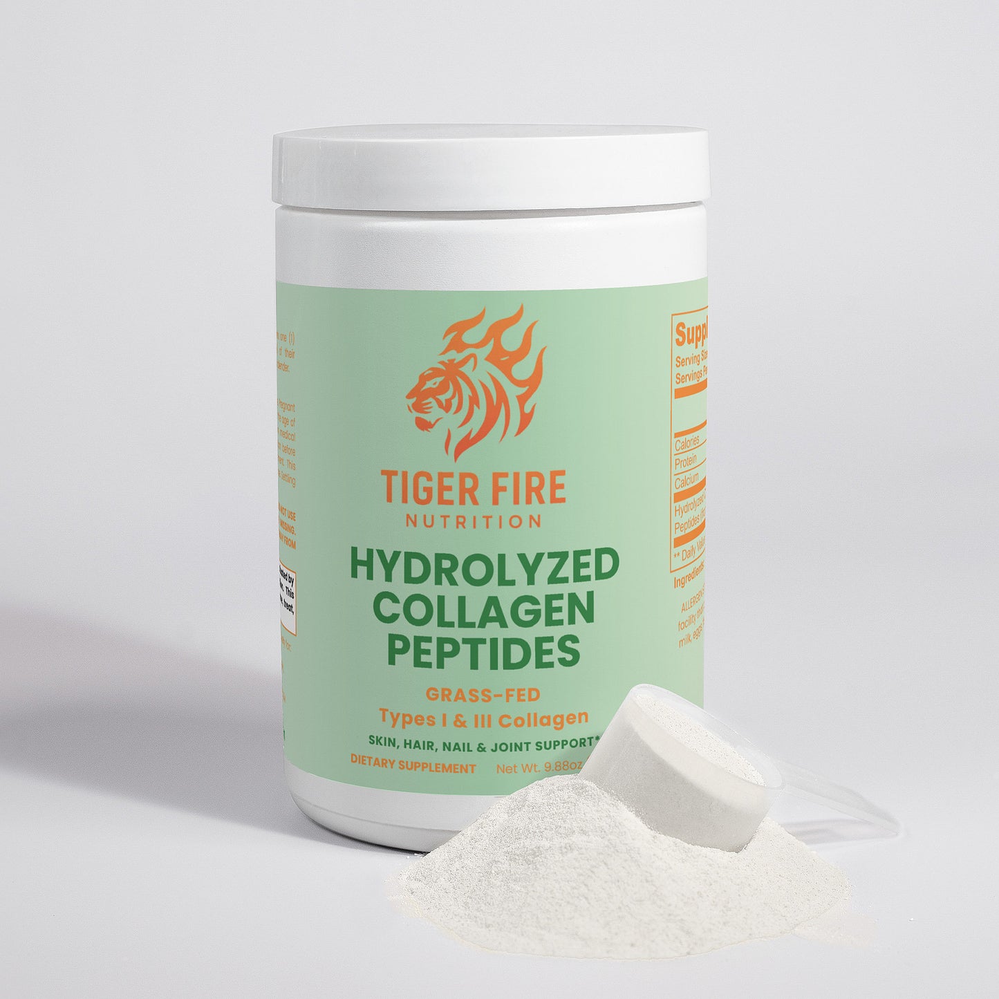 Grass-Fed Hydrolyzed Collagen Peptides (Types I & III)